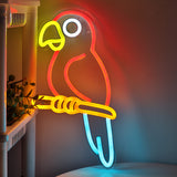TONGER® Parrot Wall LED Neon Sign Light