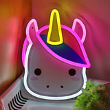 TONGER® Unicorn Wall LED Neon Sign Light