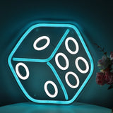 TONGER® Dice Wall LED Neon Sign Light