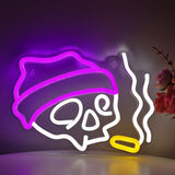TONGER® Skull Wall LED Neon Sign Light
