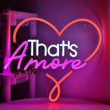 TONGER® That's Amore Wall LED Neon Sign Light