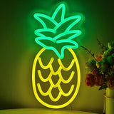 TONGER® Pineapple Wall LED Neon Sign Light