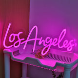 TONGER® Los Angeles Wall LED Neon Sign Light