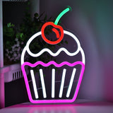 TONGER® Melting Cupcake Wall LED Neon Sign Light