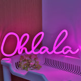 TONGER® Ohlala Wall LED Neon Sign Light