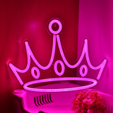 TONGER® Crown Wall LED Neon Sign Light