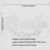 TONGER® It's a Vibe Wall LED Neon Sign Light