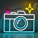 TONGER® Cool Camera Wall LED Neon Sign Light