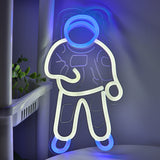 TONGER® Cosmonaut Space Man Astronauts Wall LED Neon Sign Light