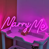 TONGER® Marry Me Wall LED Neon Sign Light