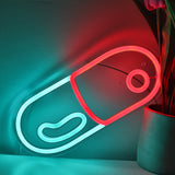TONGER® Capsule Wall LED Neon Sign Light