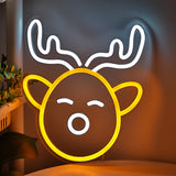 TONGER® Elk Wall LED Neon Sign Light