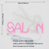TONGER® Hair Salon Sissors Wall LED Neon Sign Light