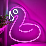 TONGER® Flamingo Balloon Wall LED Neon Sign Light