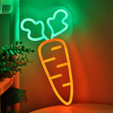 TONGER® Carrots  Wall LED Neon Sign Light