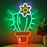 TONGER® Cactus Wall LED Neon Sign Light