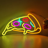 TONGER® Pizza Wall LED Neon Sign Light