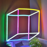 TONGER® Cube Wall LED Neon Sign Light