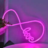 TONGER® Infinity Love Wall LED Neon Sign Light