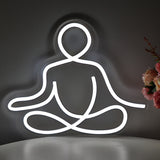 TONGER® Yoga Wall LED Neon Sign Light