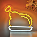 TONGER® Delicious Tasted Chicken Thighs Wall LED Neon Sign Light