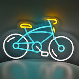 TONGER® Bicycle Wall LED Neon Sign Light