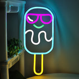 TONGER® Popsicle Wall LED Neon Sign Light