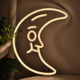 TONGER® Moon Wall LED Neon Sign Light