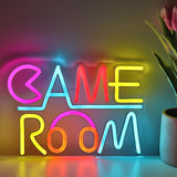 TONGER® Game Room With Earphone Wall LED Neon Sign Light