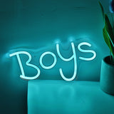 TONGER® Boys Wall LED Neon Sign Light