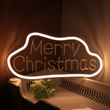 TONGER® Merry Christmas With Cloud Wall LED Neon Sign Light