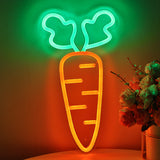 TONGER® Carrots  Wall LED Neon Sign Light