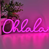 TONGER® Ohlala Wall LED Neon Sign Light