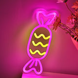 TONGER® Cute Candy Wall LED Neon Sign Light