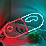 TONGER® Capsule Wall LED Neon Sign Light