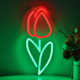 TONGER® Dutch Tulip Wall LED Neon Sign Light