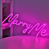 TONGER® Marry Me Wall LED Neon Sign Light
