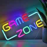 TONGER® Game Zone Wall LED Neon Sign Light