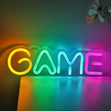 TONGER® GAME Wall LED Neon Sign Light