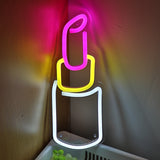 TONGER® Lipstick Wall LED Neon Sign Light