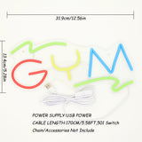 TONGER® GYM Wall LED Neon Sign Light