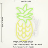 TONGER® Pineapple Wall LED Neon Sign Light