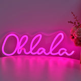 TONGER® Ohlala Wall LED Neon Sign Light