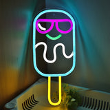 TONGER® Popsicle Wall LED Neon Sign Light