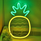 TONGER® Pineapple Wall LED Neon Sign Light