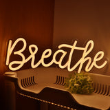 TONGER® Warm White Breathe Wall LED Neon Sign Light