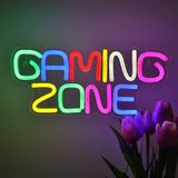TONGER® Gaming zone Wall LED Neon Sign Light