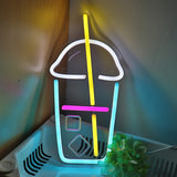 TONGER® Cocktails Wall LED Neon Sign Light