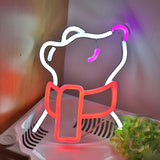 TONGER® Polar Bear Wall LED Neon Sign Light