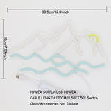 TONGER® Waves at Dusk Sunset & Ocean Wall LED Neon Sign Light